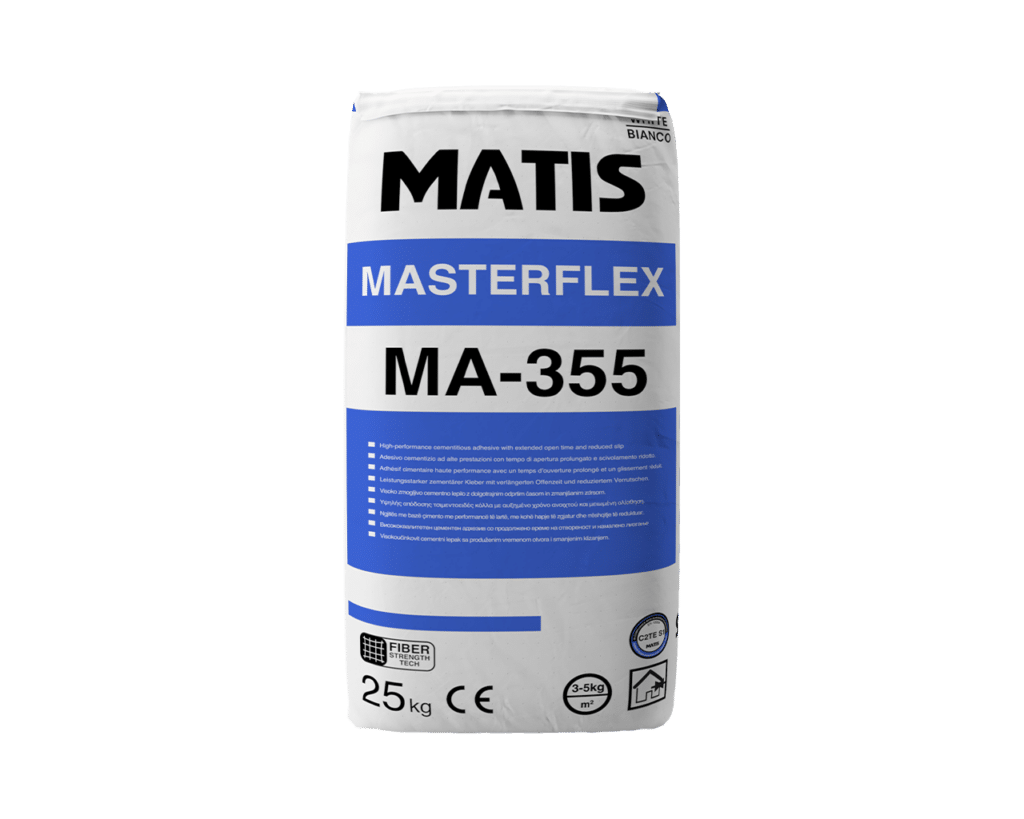 Matis MA-355 Masterflex white tile adhesive 25kg bag